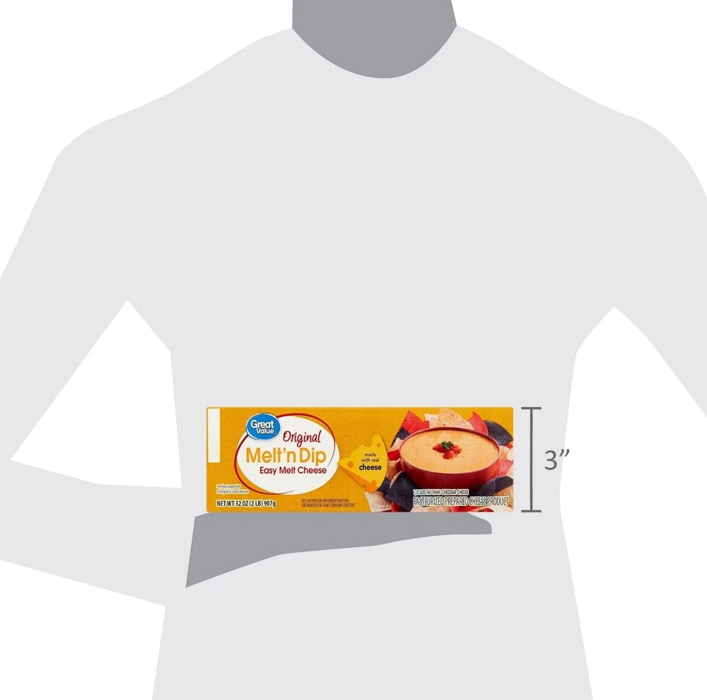 Great Value Easy Melt Cheese Block, 32 oz