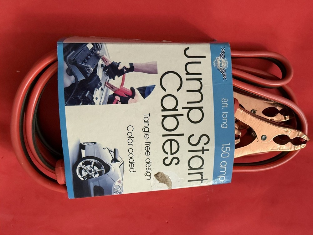 Jump Start Cable 8 Ft Long. 150 Amp