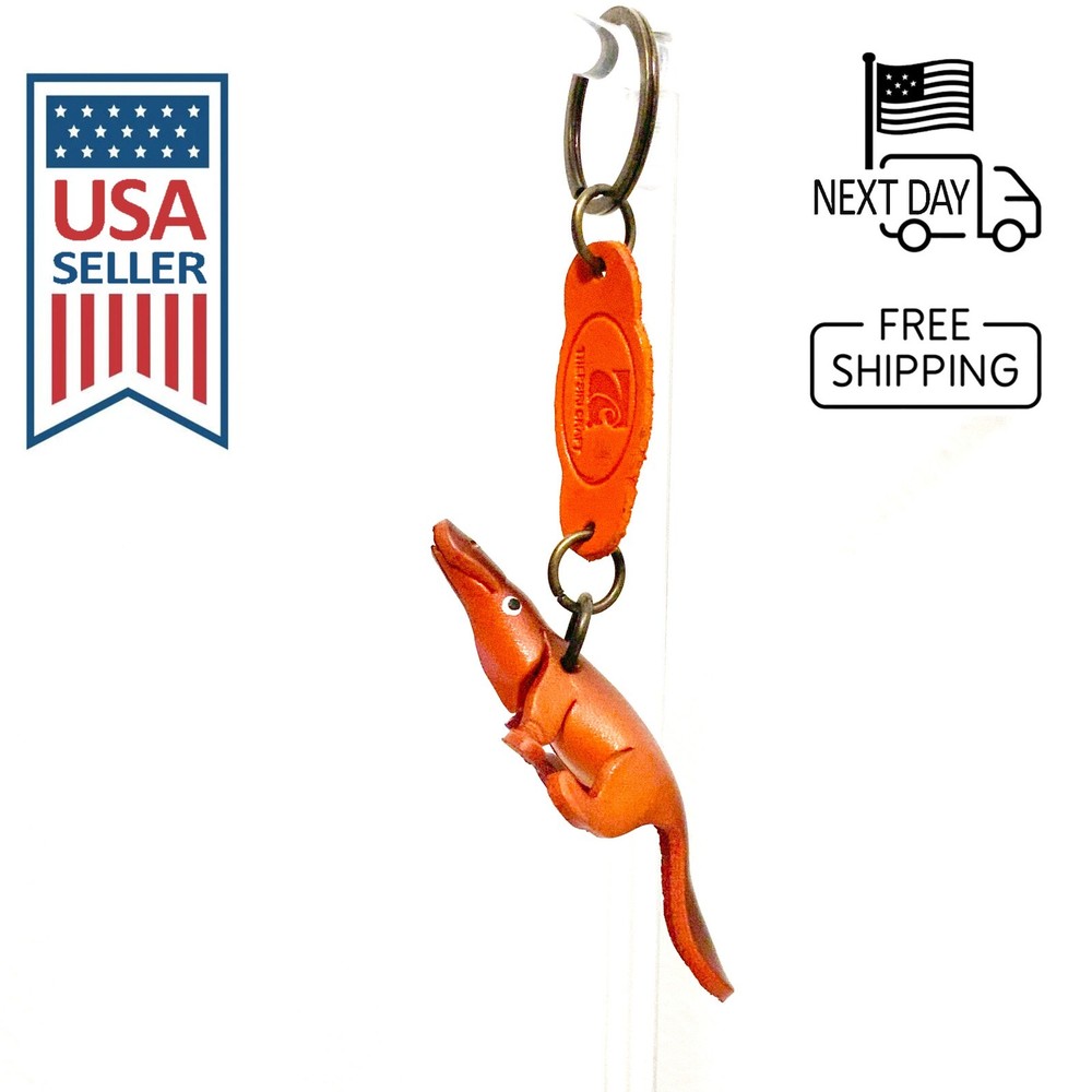 Platypus Handmade Leather Keyring
