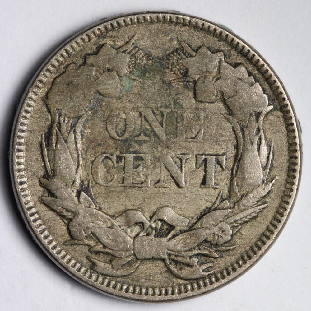 1857 Flying Eagle Cent Penny CHOICE XF E123 RMN