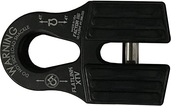 Factor 55 Flat Link XTV Black Rope Guard