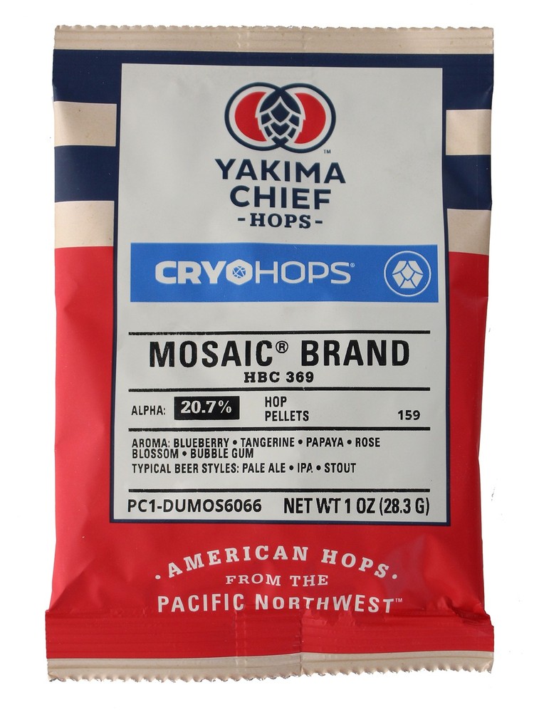 Cryo Hops® LupuLN2® Pellets Mosaic1oz Beer Brewing Hop Pellets