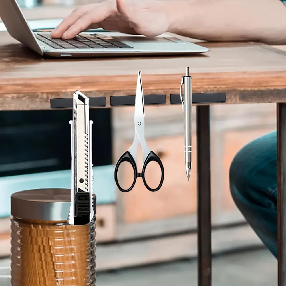 Waterproof Neodymium Magnet Strips - 10 lbs Pull Force for DIY Projects