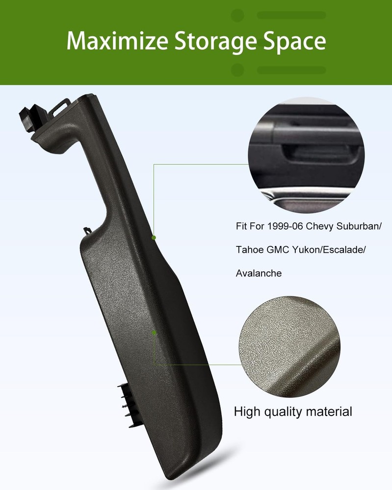 Front Driver Left Side Door Armrest Handle for 99-06 Select Chevrolet/GMC Models