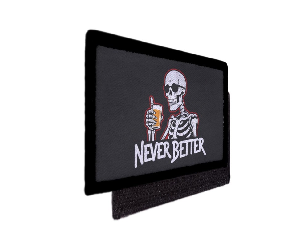 Dead Inside But Caffeinated Skeleton Coffee Patch Morale Hook [sub]
