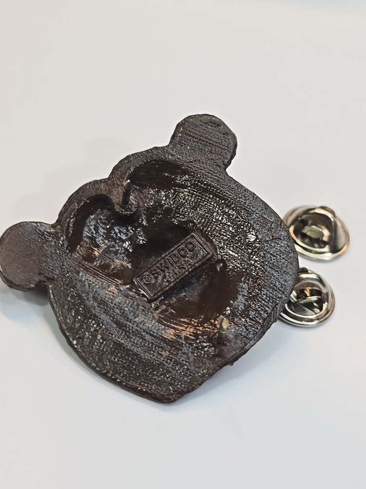 Swibco Bear Head Lapel Pin