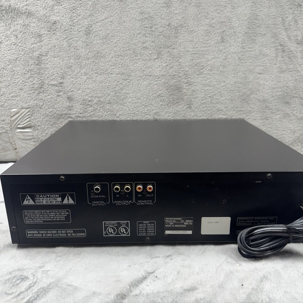 Marantz CC-65SE Compact Disc Changer