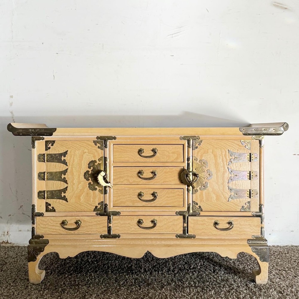 Chinoiserie Elm High Point Altar/Chest/Sideboard