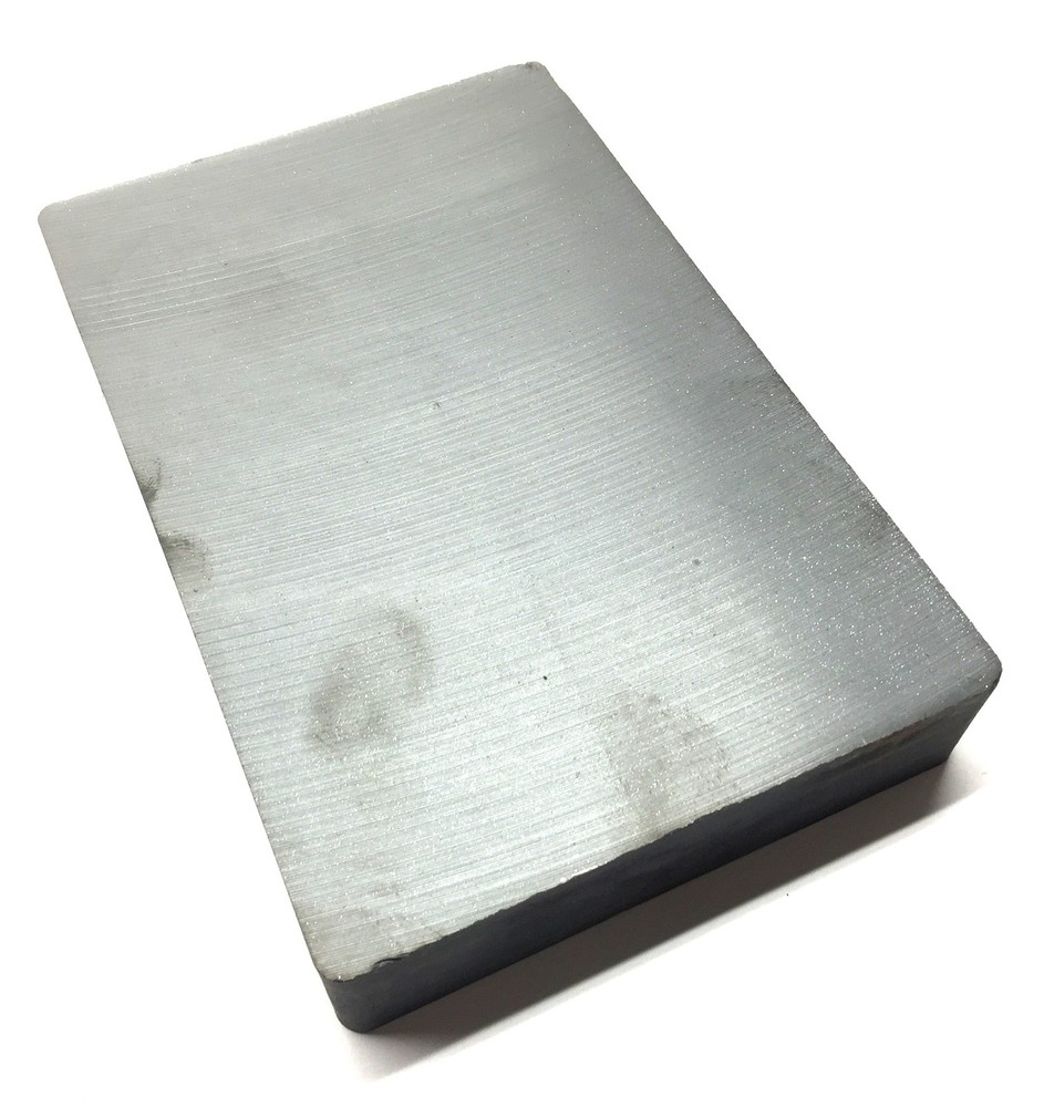 Unbranded 6" x 4" x 1" Ceramic Unmagnetized Ferrite Magnet NOS