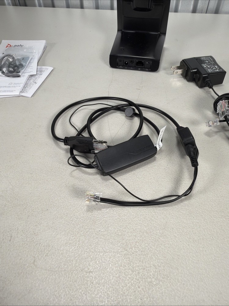 PLANTRONICS Poly CS540 Wireless DECT Headset - Black
