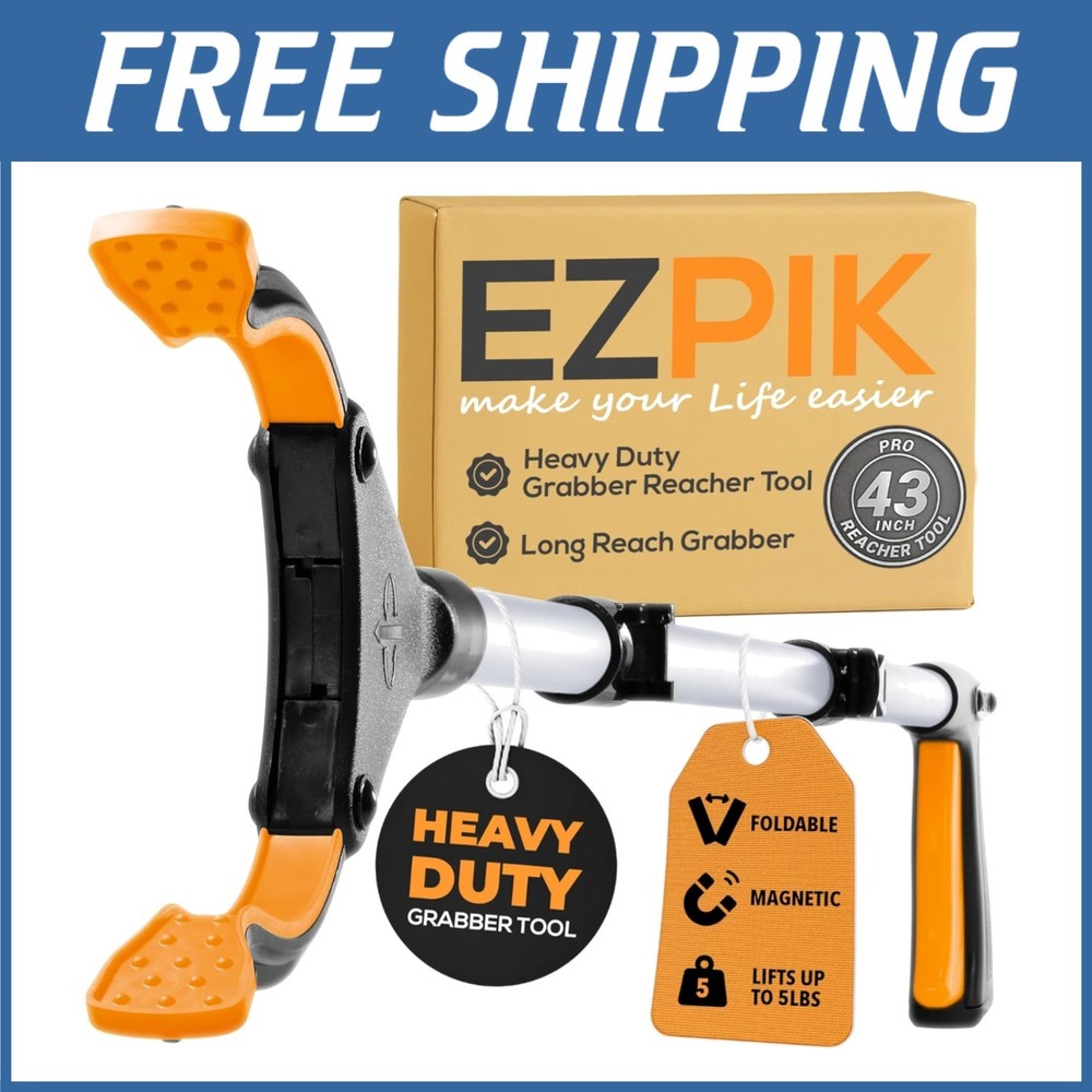 Pro Foldable Claw Grabber Stick - Elderly Pickup Tool