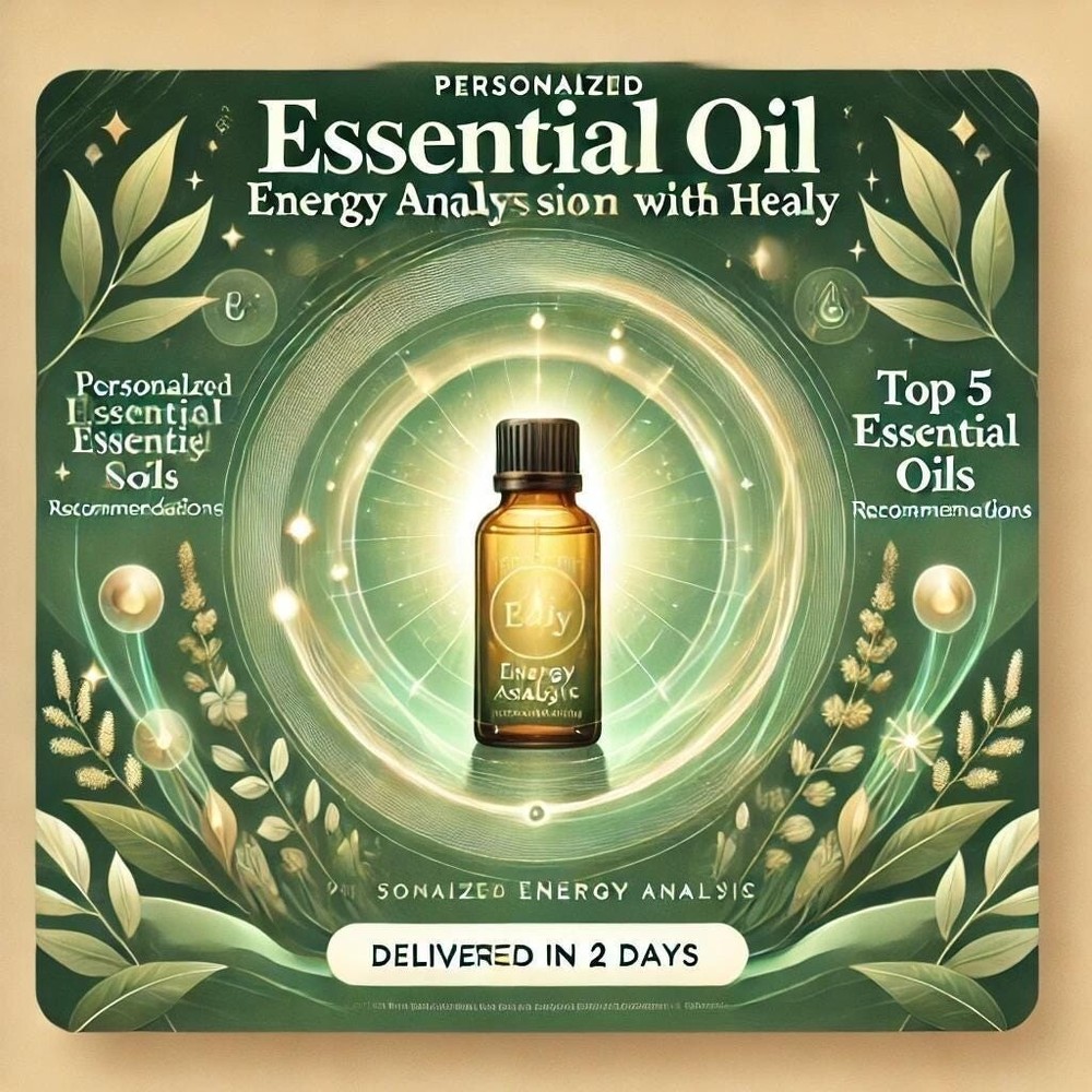 Personalized Essential Oil Energy Analysis & Healing Session