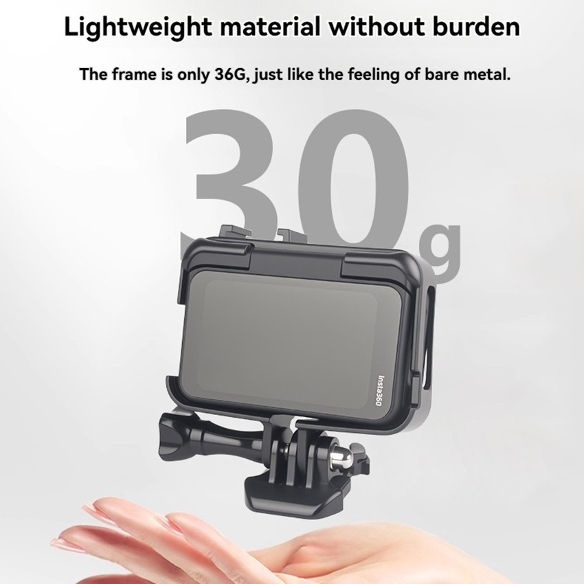 Camera Frame Battery Compartment Frame for Insta360 Go Ultra