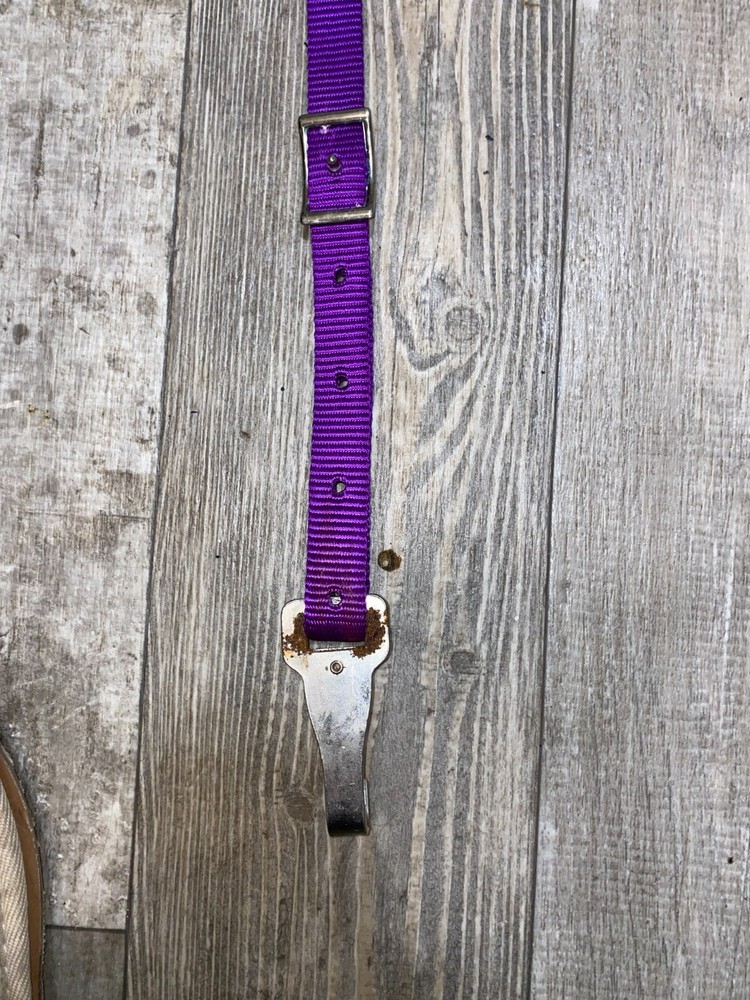 TRIPLE E PURPLE WITH FELT BACK WESTERN BREAST COLLAR