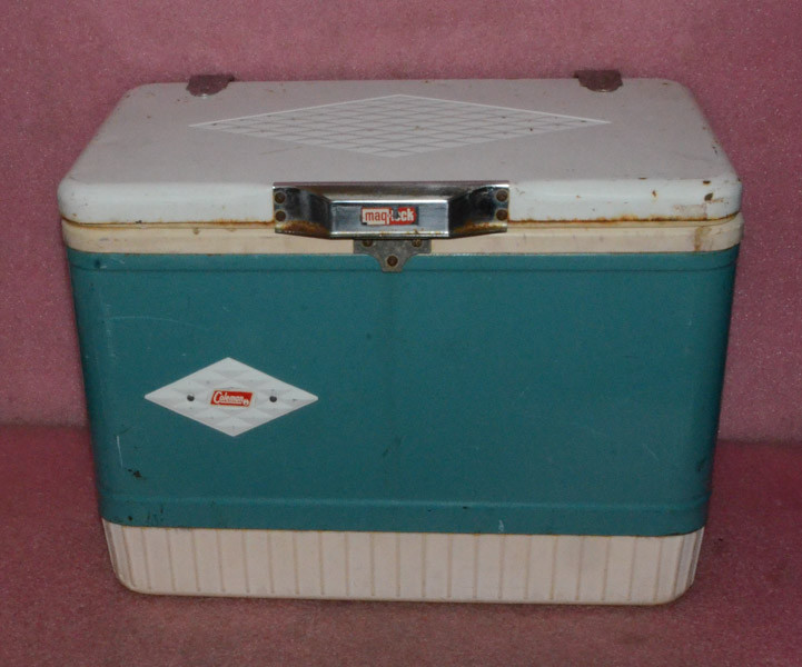 Vintage Coleman Diamond Cooler.