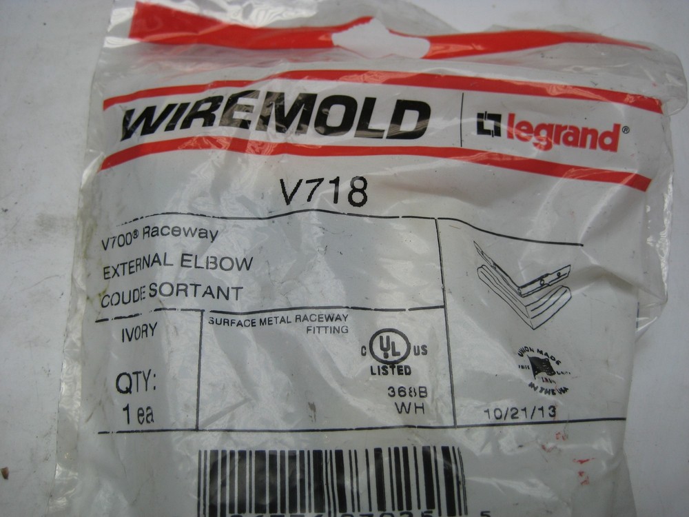 LEGRAND V718 EXTERNAL ELBOW NSMP