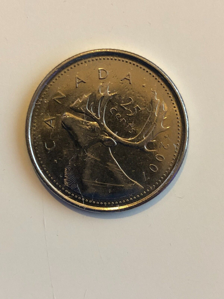 2007 Canada 25 Canadian Cent coin
