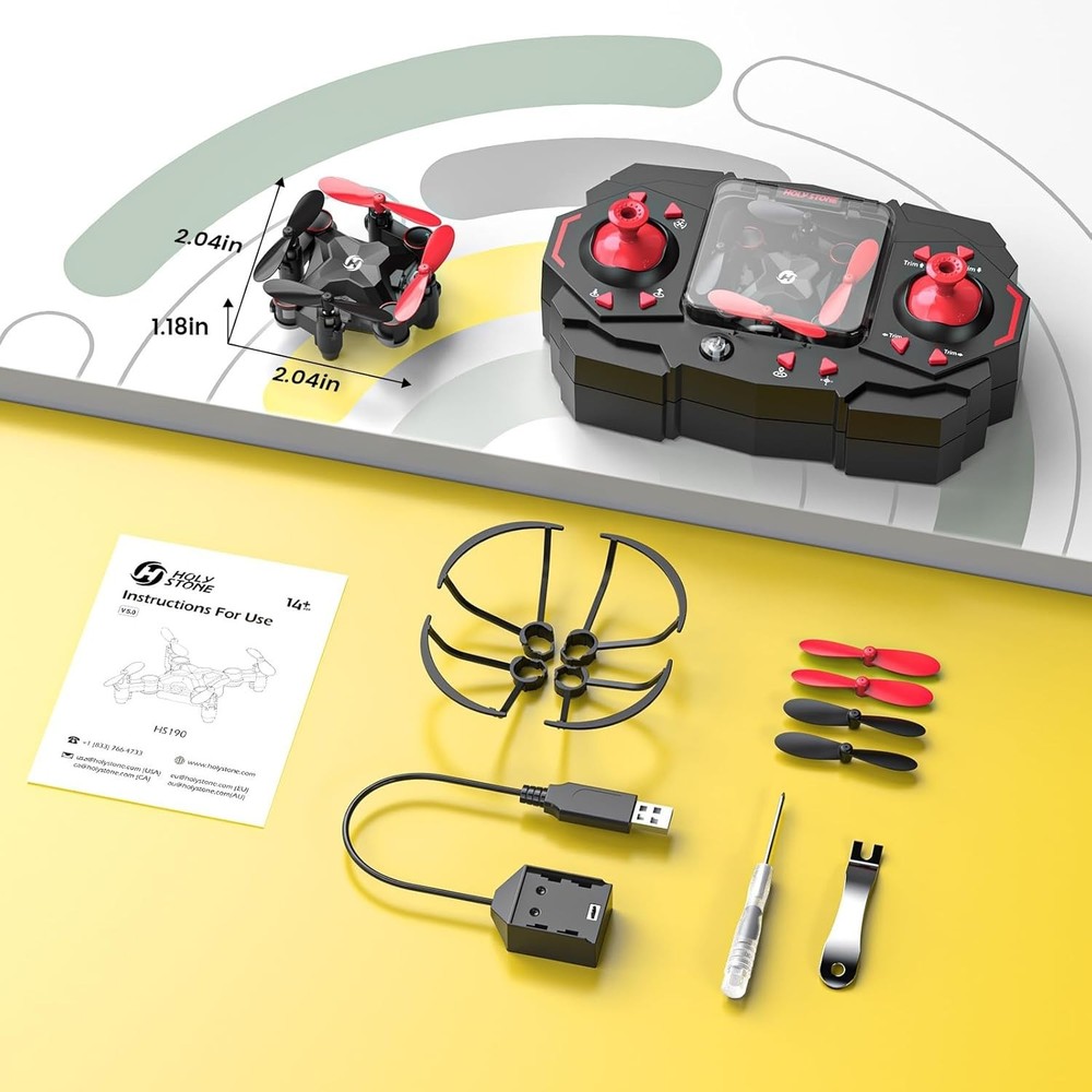 Exciting Foldable Mini Drone for Kids - Includes Remote & Propeller Guards!