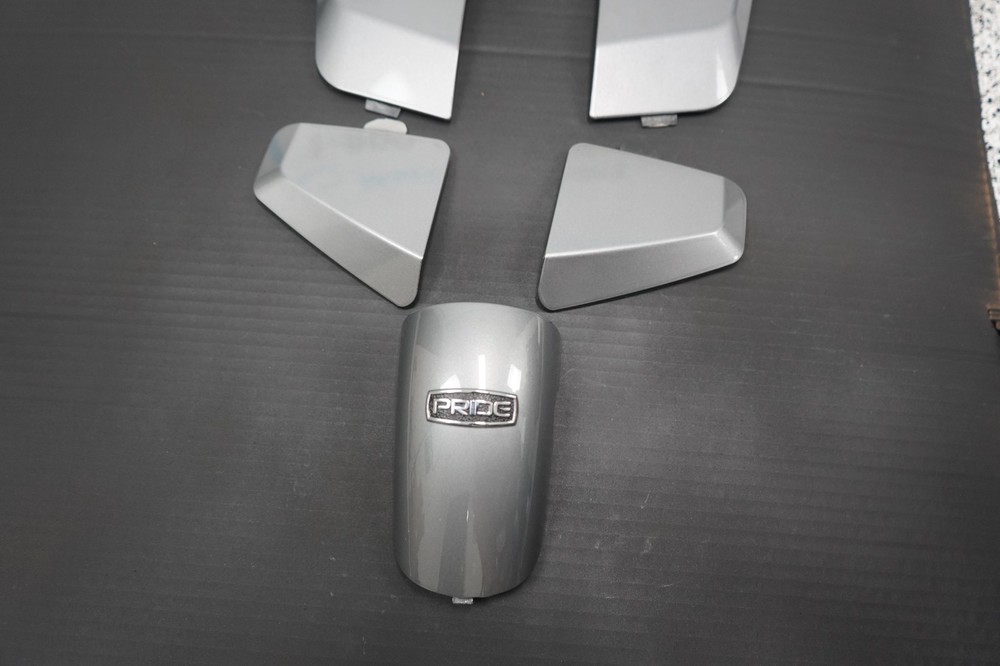 Pride Zero Turn 8 Shrouds Pewter Grey #1255