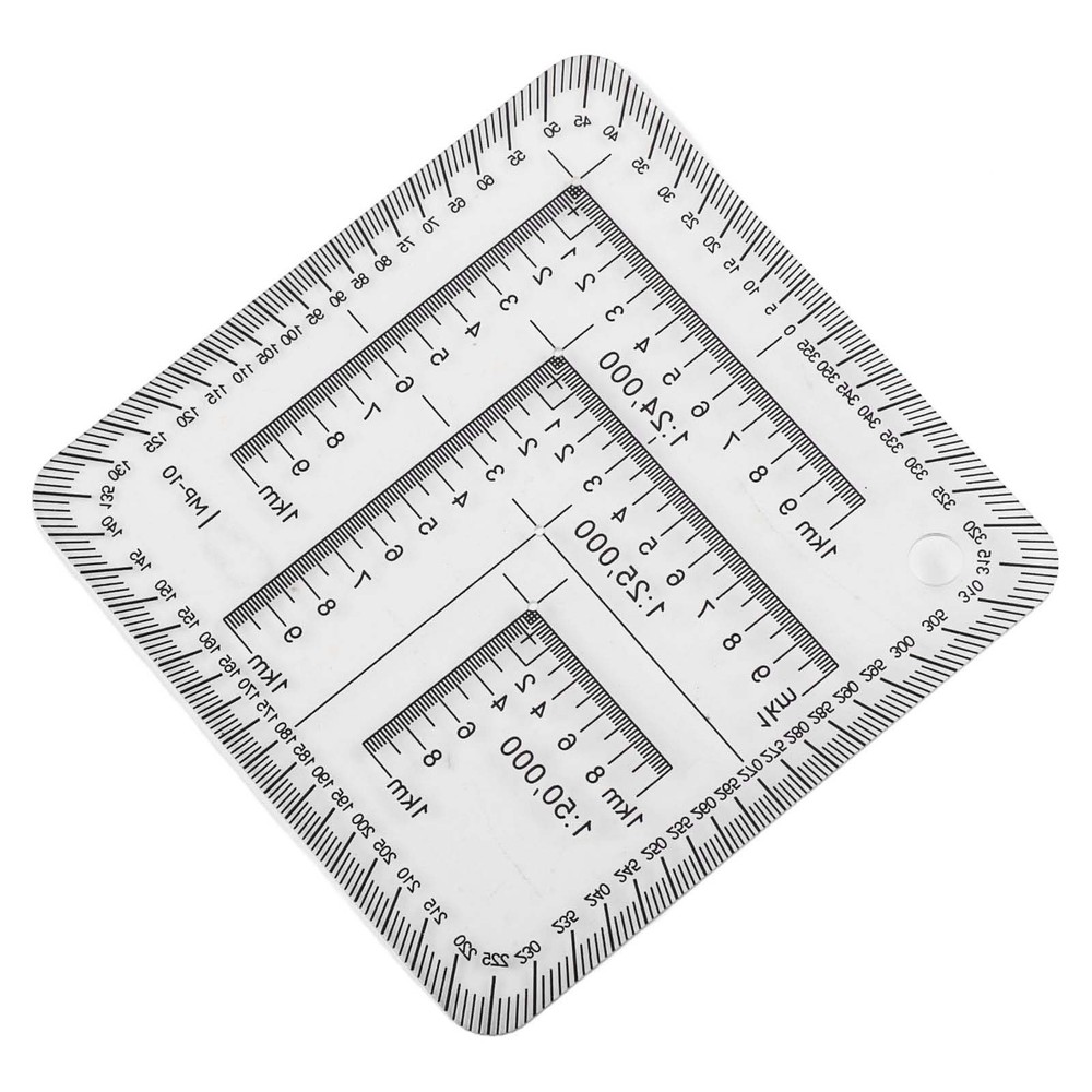 Easily Operable Geographic Coordinate Ruler for Engineers and Students