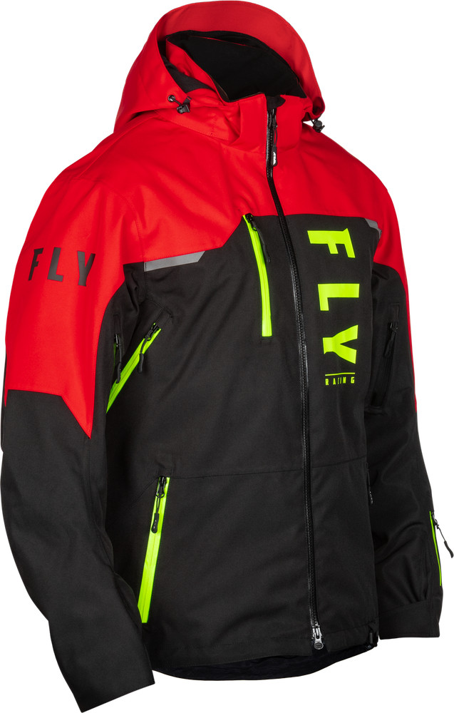 Fits Carbon Jacket Black/Red Xl