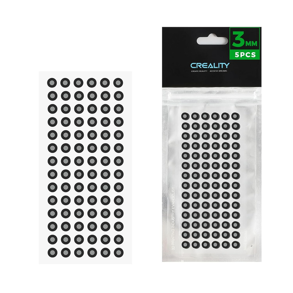 3D Scanning Marker Set - 3.0mm Reference Dots for Accurate Tracking (5 Sheets)