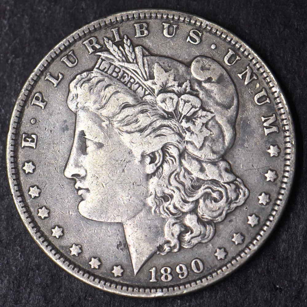 1890-P Morgan Silver Dollar $1 - COINGIANTS -