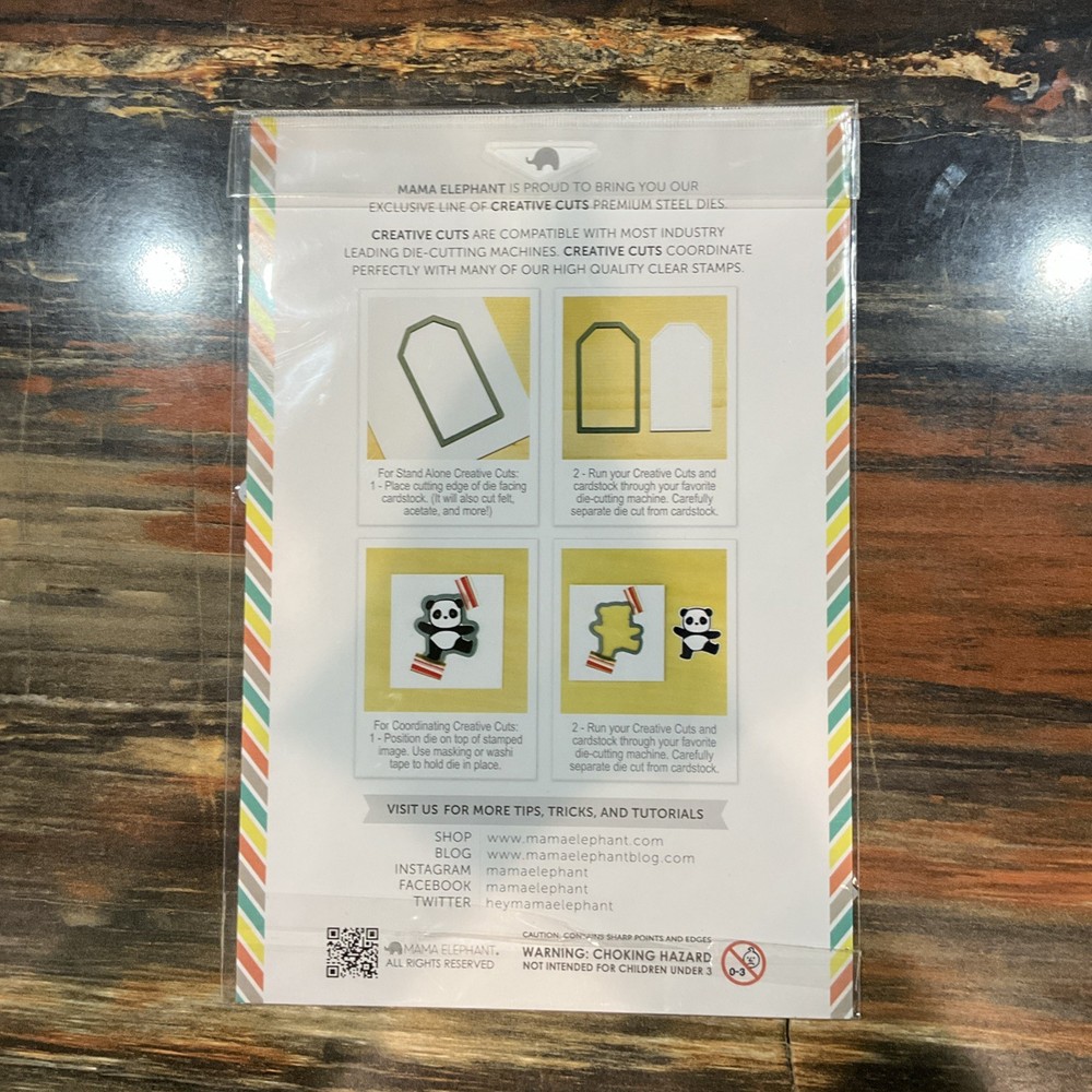 Mama Elephant "Inside Pop Fence" Creative Die Cuts