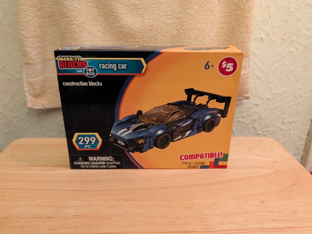 Make It Blocks Racing Car 299 Pieces