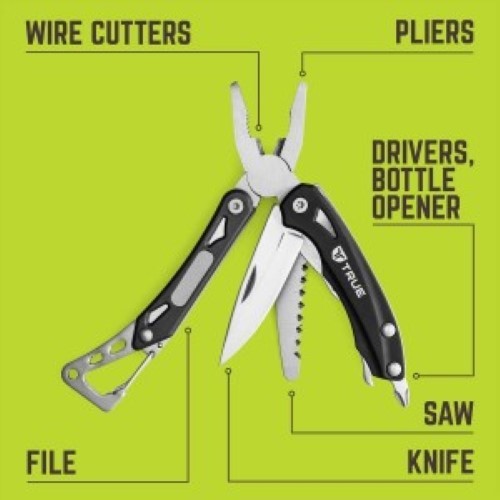 TRUE UTILITY SEVEN MULTI-TOOL (TU180)