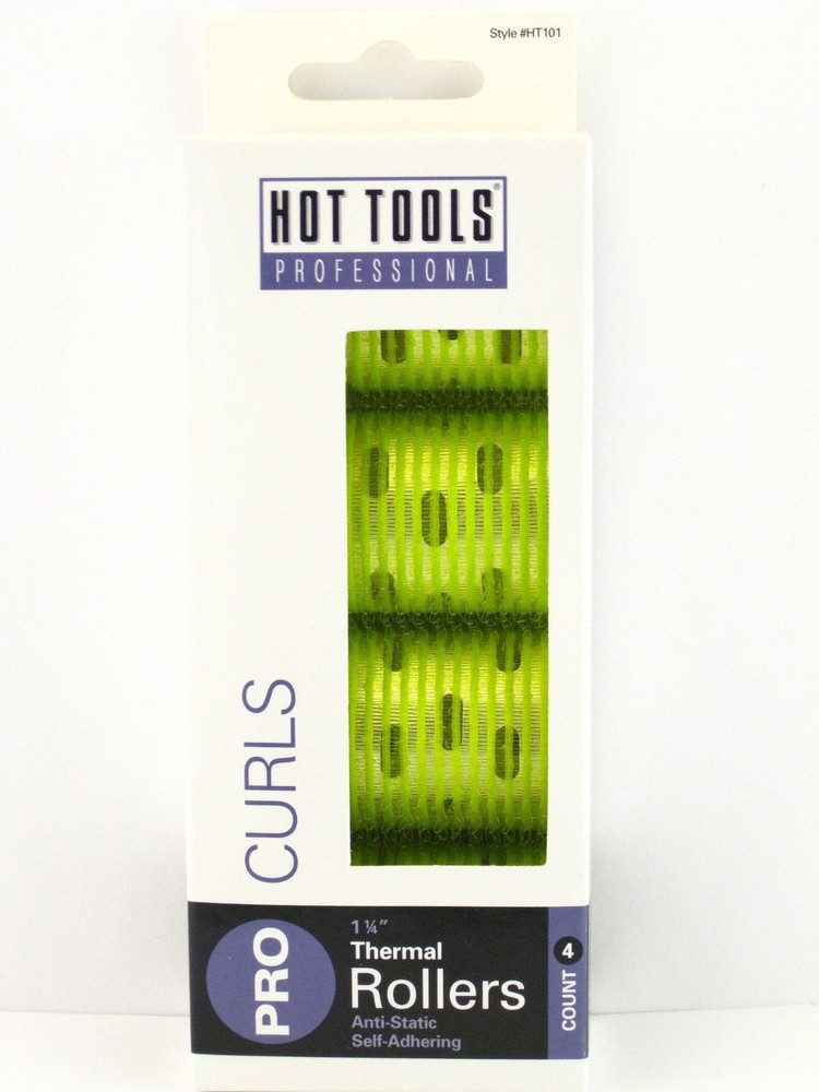 HOT TOOLS PRO CURLS 1-1/4" THERMAL ROLLERS - 4 CT. (HT101)