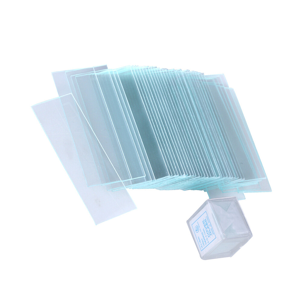 Blank Microscope Slides and Square Cover Glass for for Optical Microscope