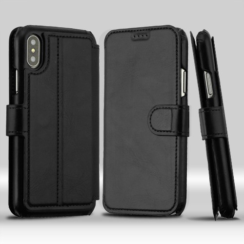 Brown MyJacket Wallet Element ,IPhone X/XS , Free screen protector