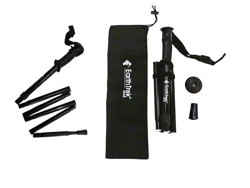 Folding Collapsible Travel Hiking Trekking Pole