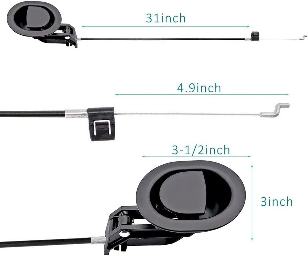 Universal Heavy-Duty Metal Sofa Chair Recliner Release Pull Handle Replacement P