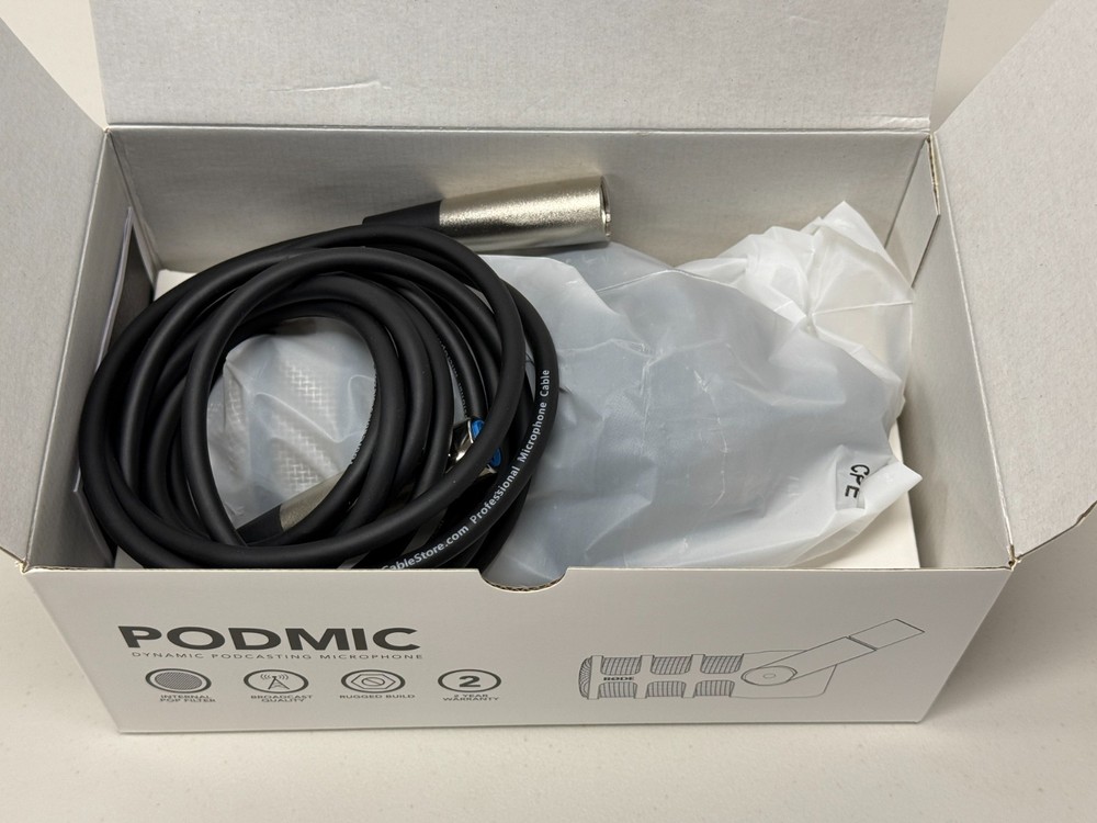 Rode PodMic Dynamic Podcasting Microphone