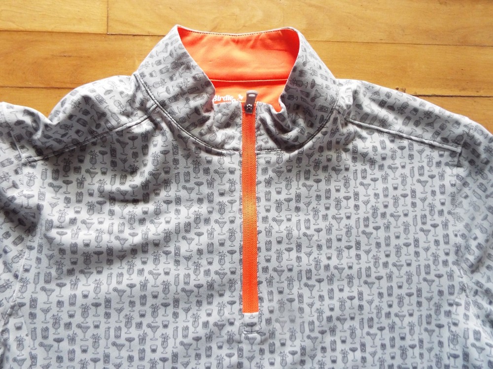 GOLF SHIRT Long Sleeve Pullover by BIRDIE BOUND