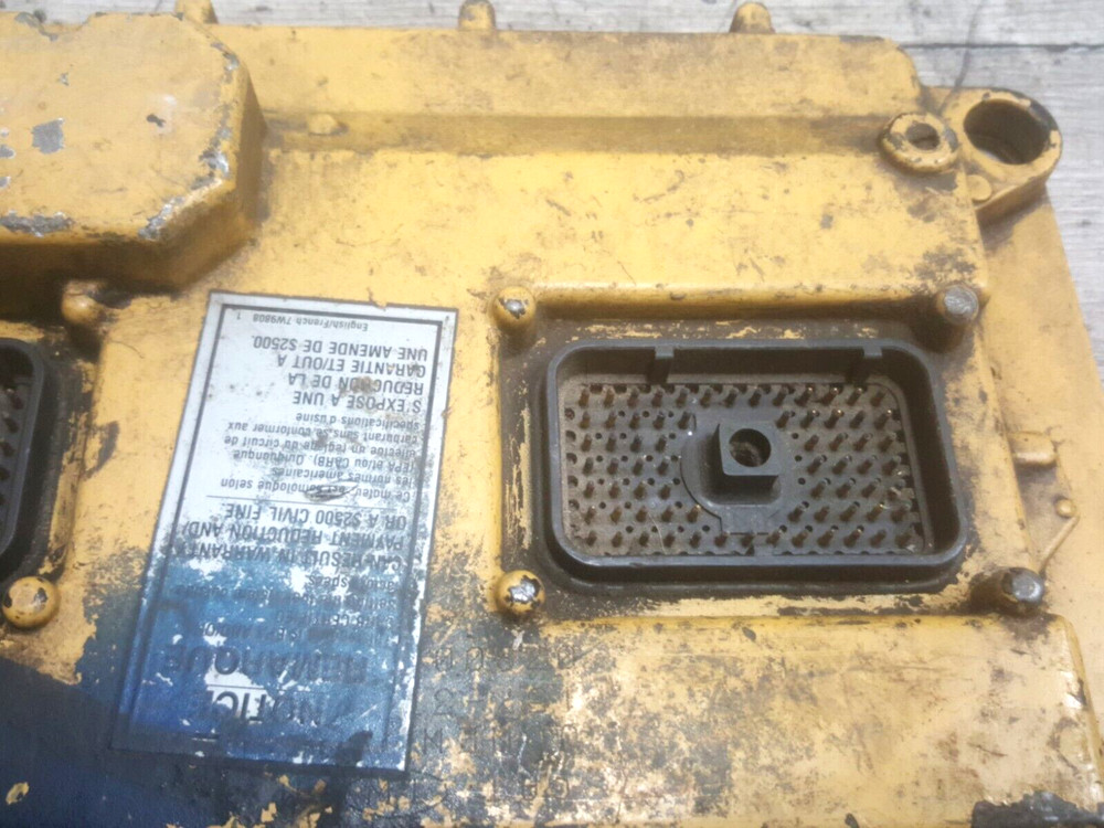 CATERPILLAR ENGINE CONTROL MODULE ECM -- MISSING PART NUMBER