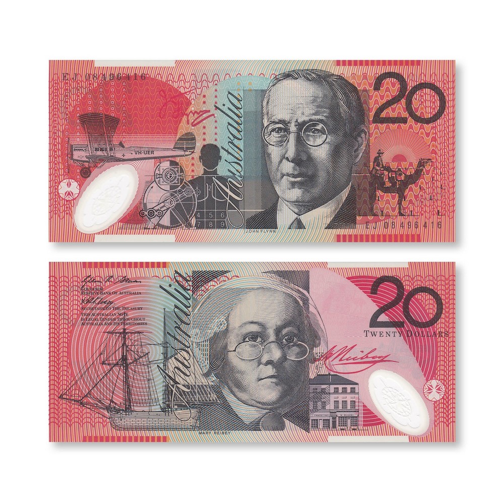Australia 20 Dollars, 2008, B227f, P59f, UNC
