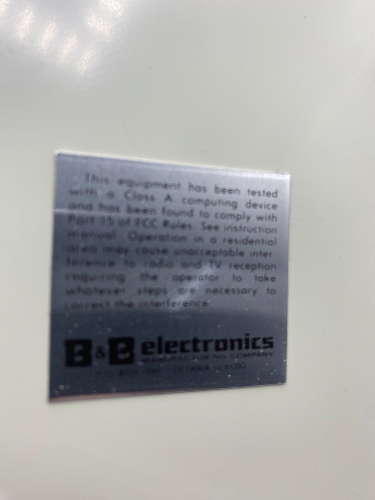 FOUR PORT MULTIPLEXER RS-232 MODEL 232FPM