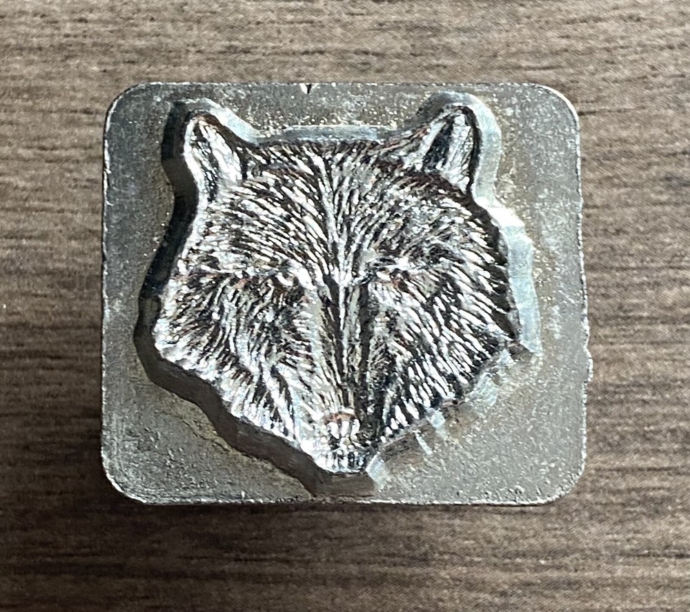 Craftool Leather Tool Stamp Wolf Coyote Head 8459