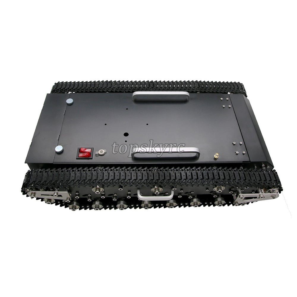 WT-500S Tank Chassis Robot Chassis Remote Control Smart Car with Control System