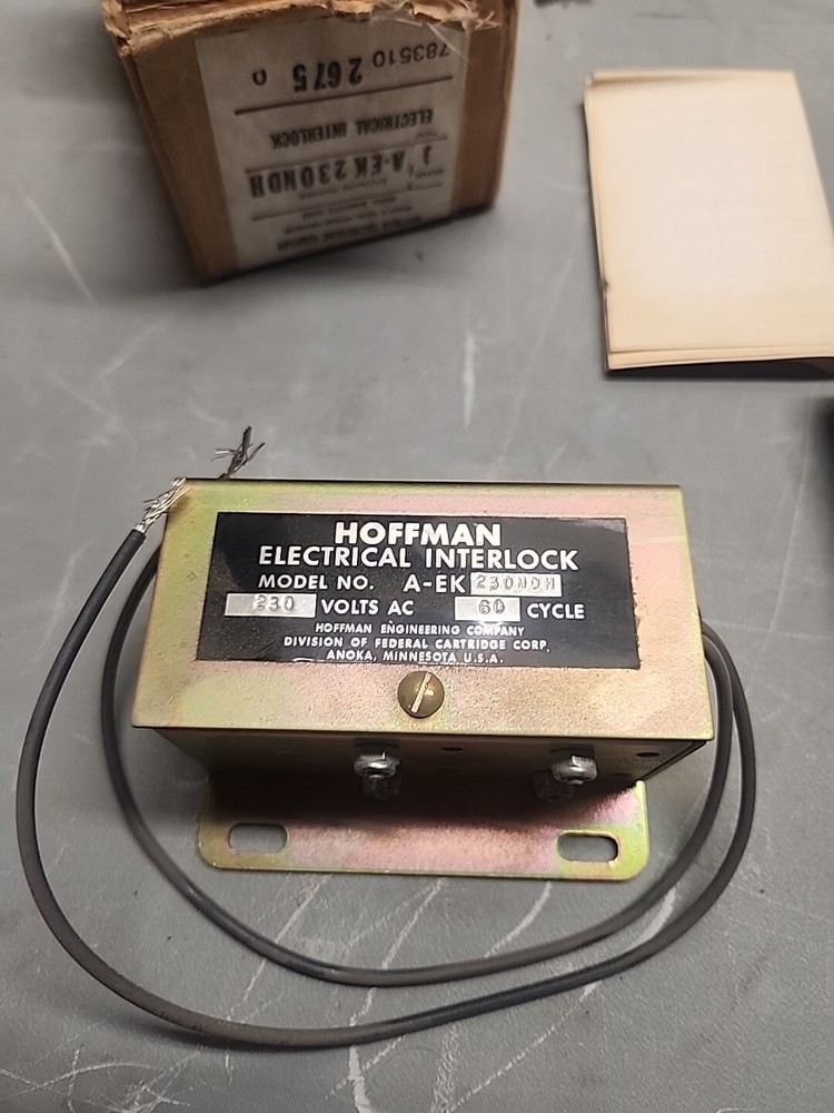 Hoffman Electrical Interlock AEK230NDH