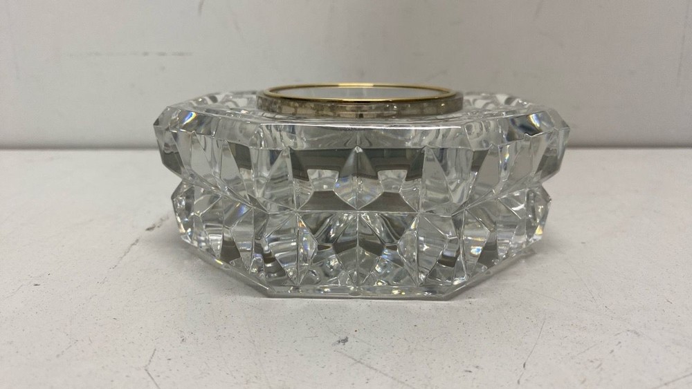Waterford Crystal Octagonal Desk Clock