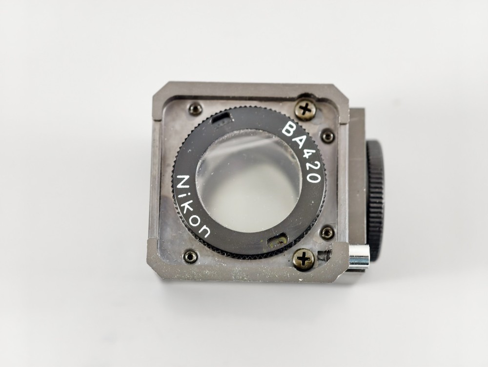 Nikon UV DAPI Fluorescence 18mm Filter Cube Microscope Diaphot Optiphot