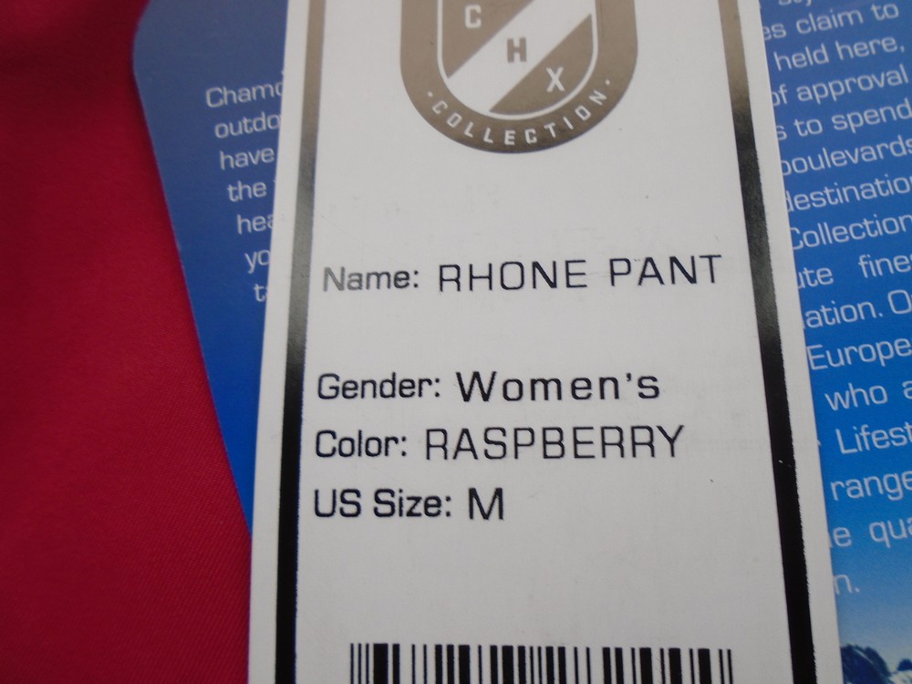 CHAMONIX CHX COLLECTION RHONE WOMENS RASPBERRY MEDIUM SNOWBOARD PANTS