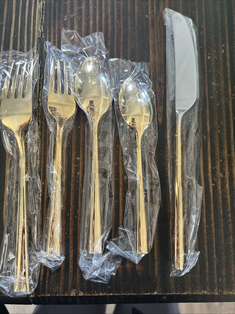 Kate Spade Lenox Gold Silverware Sets