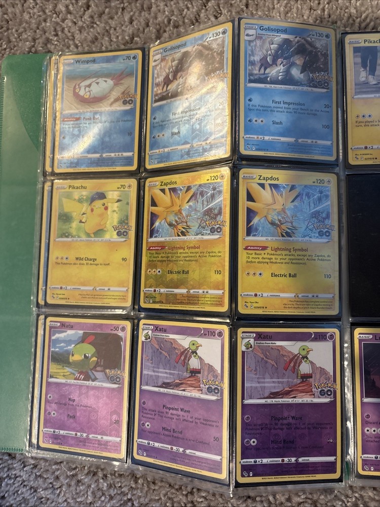 POKÉMON GO Semi Complete Master Set with Binder