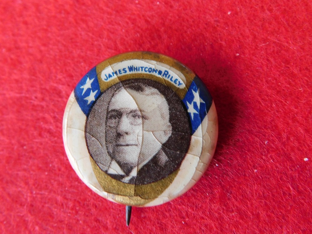 5 Vintage Political Pins