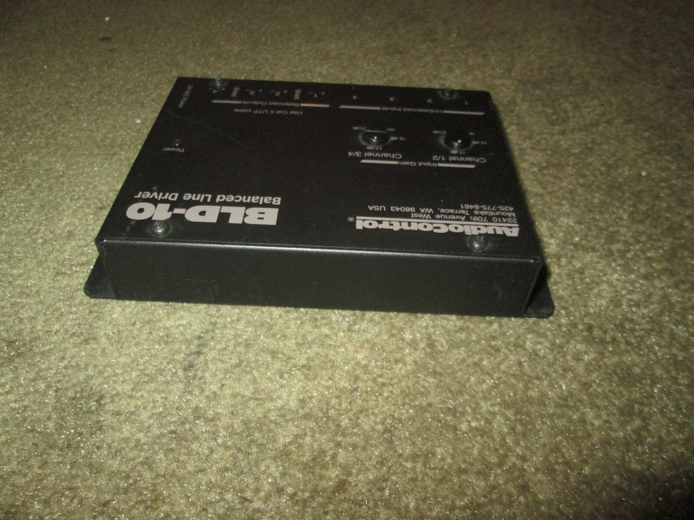 AudioControl BLD-10 Balanced Line Driver